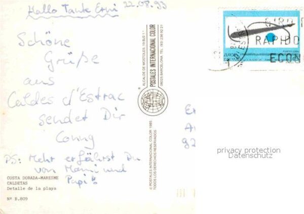 Caldetas Detalle de la playa Strand Hotel Colon – Bild 2