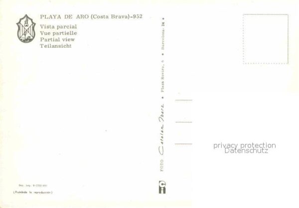 Playa de Aro Cataluna Hotels Strand Fliegeraufnahme – Bild 2