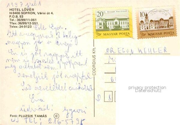 Sopron Oedenburg Hotel Löver Fliegeraufnahme – Bild 2
