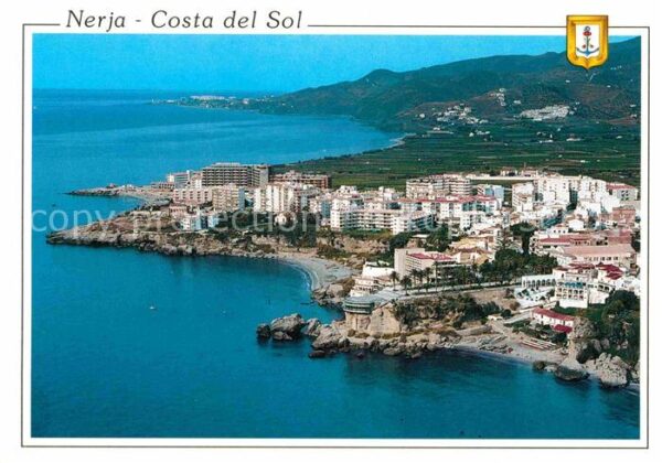 Nerja Costa del Sol Vista parcial aerea