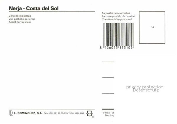 Nerja Costa del Sol Vista parcial aerea – Bild 2
