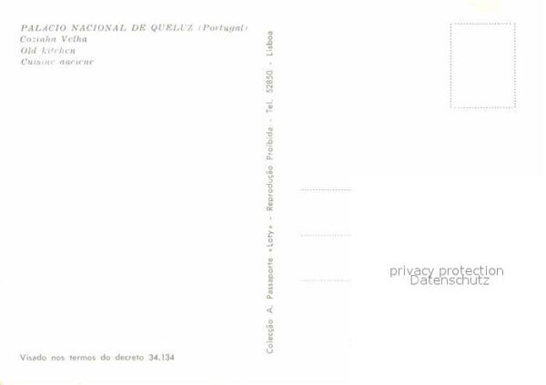 Queluz Palacio Nacional cozinha velha – Bild 2