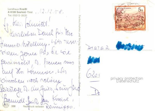 Seefeld Tirol Landhaus Kneissl Gesamtansicht mit Alpe – Bild 2