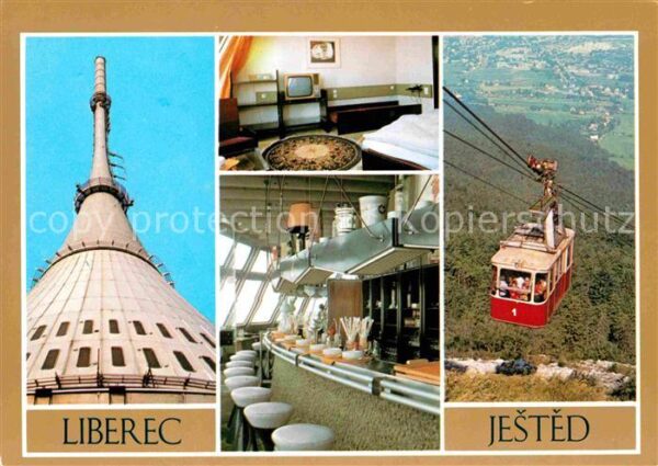 Liberec Hotel Jested Restaurant Bergbahn