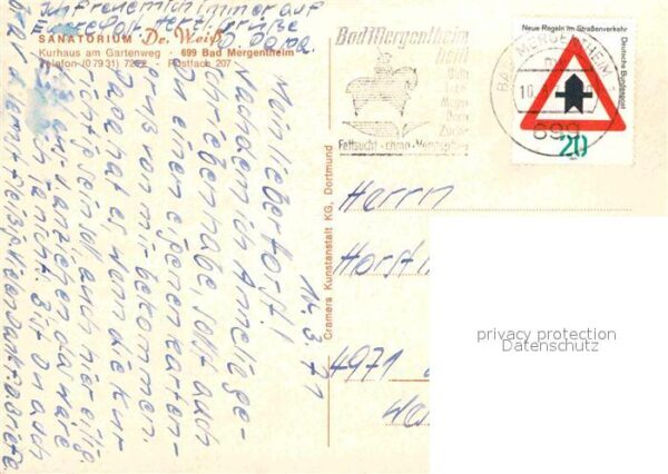 Bad Mergentheim Sanatorium Dr Weiss Kurhaus – Bild 2