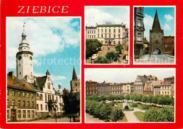 Ziebice Muensterberg Schlesien Ratusz Hotel Plac Rathaus Hotel Platz