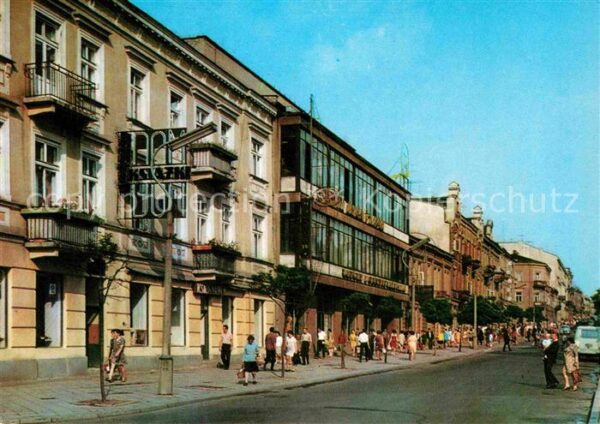 Kielce Ulica Henryka Sienkiewicza