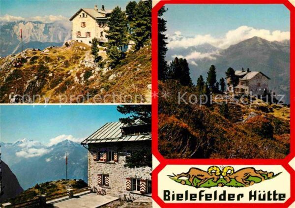 Bielefelder Huette Berghaus Ötztaler Alpen