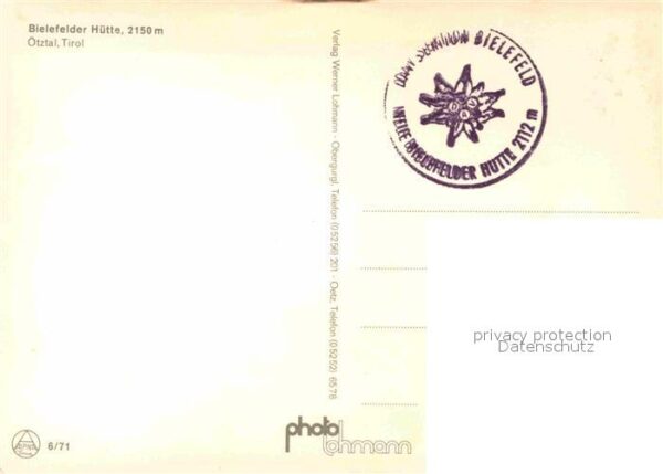 Bielefelder Huette Berghaus Ötztaler Alpen – Bild 2