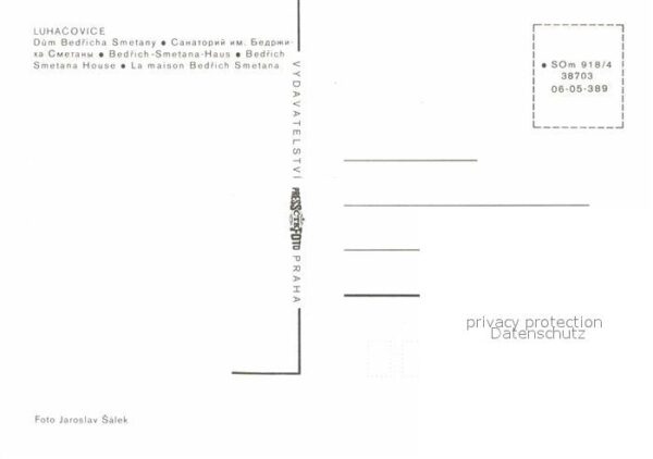 Luhacovice Dom Bedricha Smetany Bedrich Smetana Ha – Bild 2