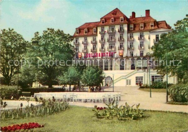 Heringsdorf Ostseebad Usedom FDGB Heim Solidarität