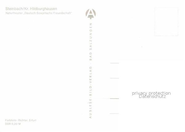 Steinbach Hildburghausen Naturtheater Deutsch Sowjetische Freund – Bild 2