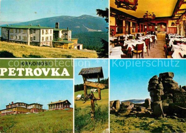 Krkonose Zotavovna ROH Petrova bouda Baude im Ri