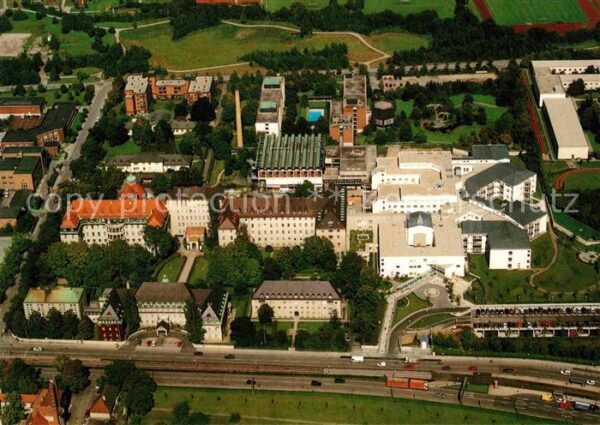 Nymphenburg Krankenhaus Dritter Orden Fliegeraufnah