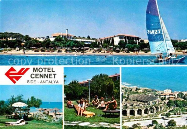 Side Antalya Motel Cennet Segeln Strand