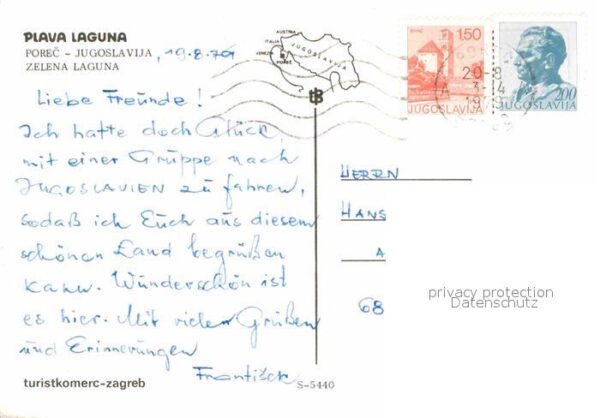 Porec Plava Laguna Zelena Laguna Fliegeraufna – Bild 2