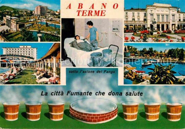 Abano Terme Thermalbad Kurhotel Kuranwendungen