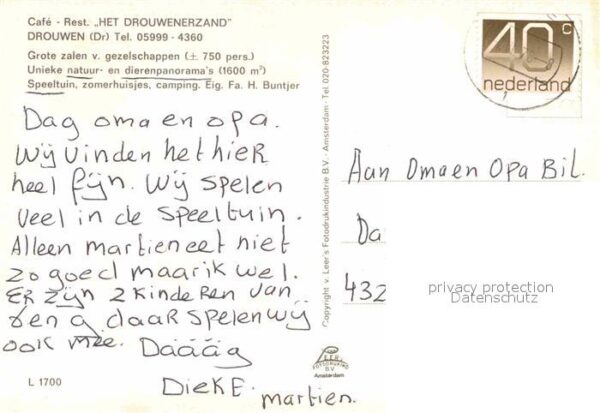 Drouwen Cafe Restaurant Het Drouwenerzand Speel – Bild 2