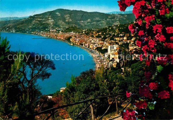 ALASSIO Savona Liguria IT Panorama da Santa Croce