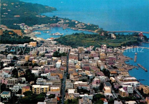 Ischia Il Porto veduta aerea