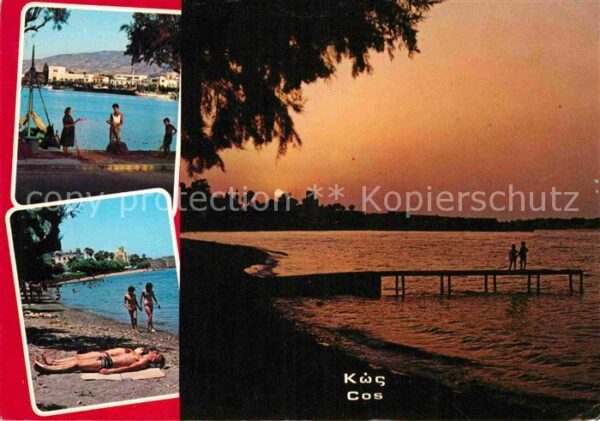 Cos Kos Abendstimmung am Strand