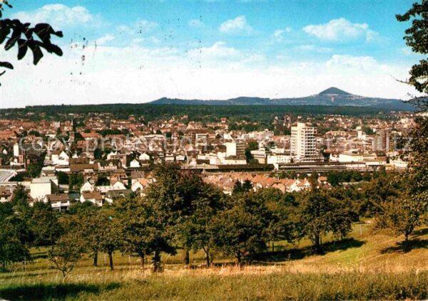 Goeppingen Panorama Hohenstaufenstadt