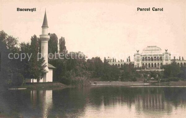 Bucuresti Parcul Carol Park Turm Schloss