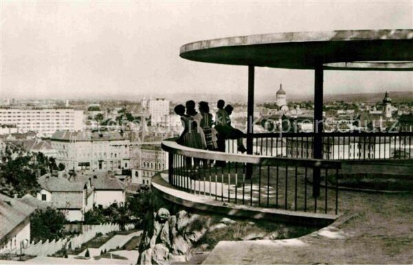 Cluj-Napoca Stadtbild von Aussichtsplattform gesehe