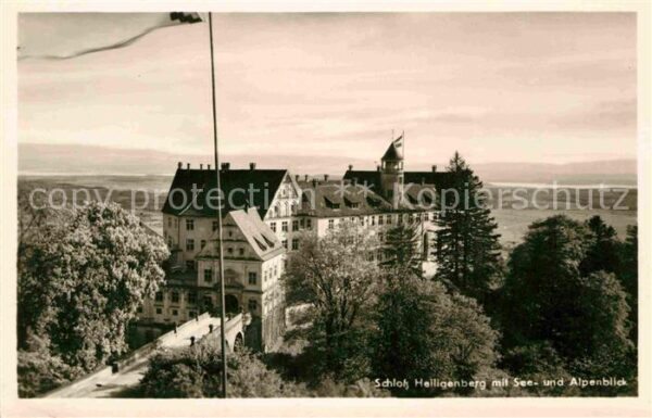 Heiligenberg Baden Schloss mit Seeblick und Alpenblick Höh