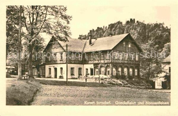 Jonsdorf Gondelfahrt Gasthaus und Nonnenfelsen Z