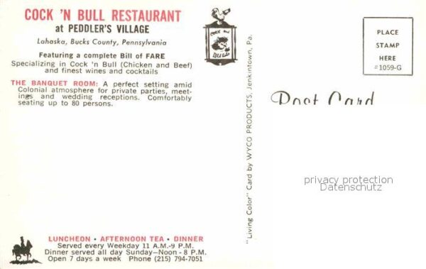 Lahaska Cock 'n Bull Restaurant at Peddler's Vi – Bild 2