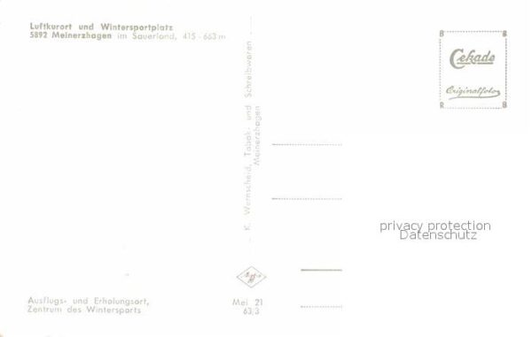 Meinerzhagen Skipiste Skisprungschanze Luftkurort Wi – Bild 2