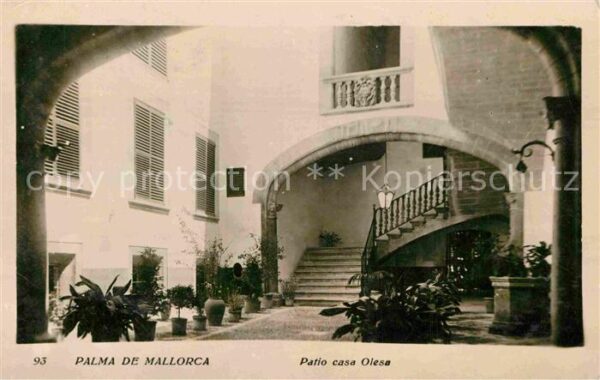 Palma de Mallorca Patio casa Olesa