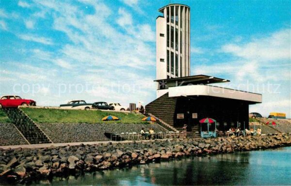 Afsluitdijk Monument Abschlussdeich Sperrdamm