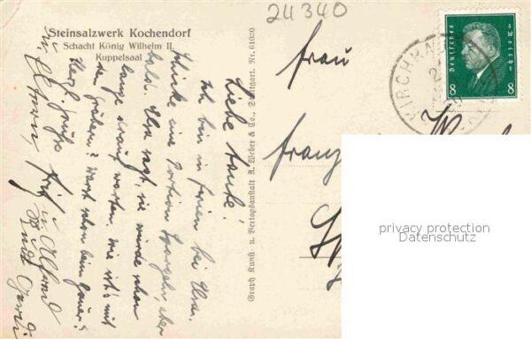 Kochendorf Steinsalzwerk Schacht König Wilhelm II – Bild 2