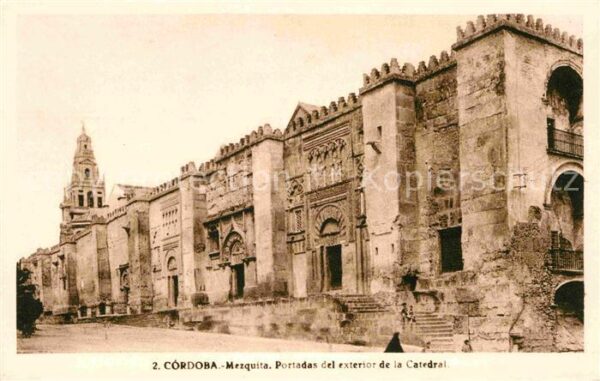 Cordoba Andalucia Mezquita Portadas del exterior de la Ca
