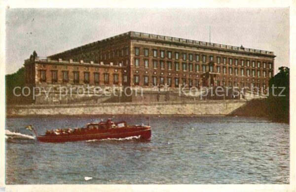 Stockholm Kungl Slottet Königliches Schloss