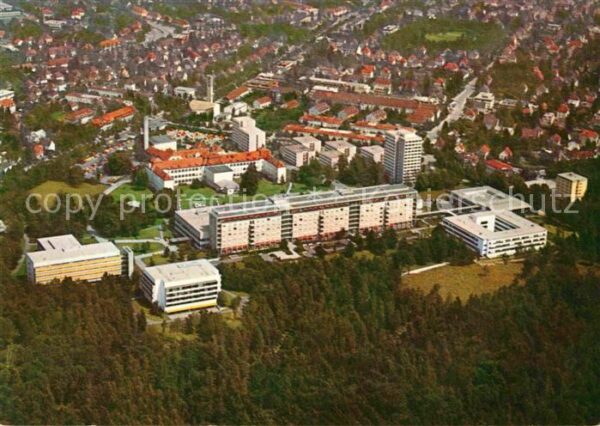 Harlaching Muenchen Städtisches Krankenhaus Fliegeraufnahme