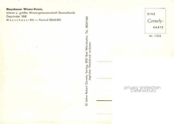 Mayschoss Panorama Ahrtal Mayschosser Winzerverei – Bild 2