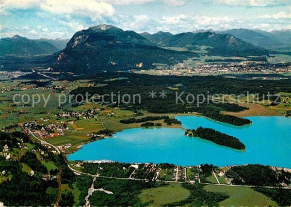 Faak am See Finkenstein Faakersee mit Döbratsch Alpenpanorama F