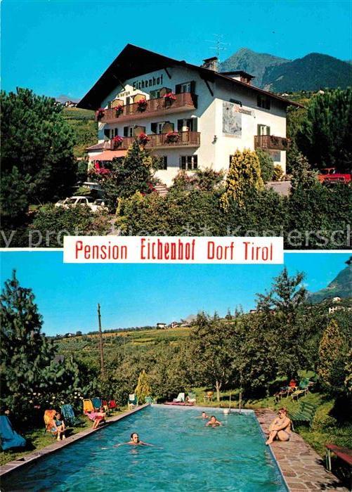 Dorf Tirol Pension Eichenhof Swimming Pool