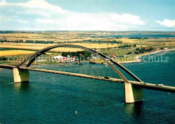 Fehmarnsund Fehmarnsundbrücke Vogelfluglinie Deutsc