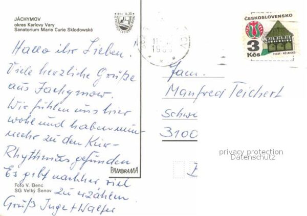 Jachymov Sanatorium Marie Curie Sklodowske – Bild 2