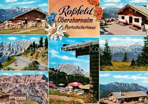 Rossfeldhuette Oberahornalm Purtschellerhaus Alpenpano