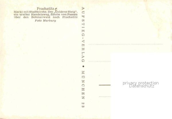 Prachatitz Prachatice --- – Bild 2