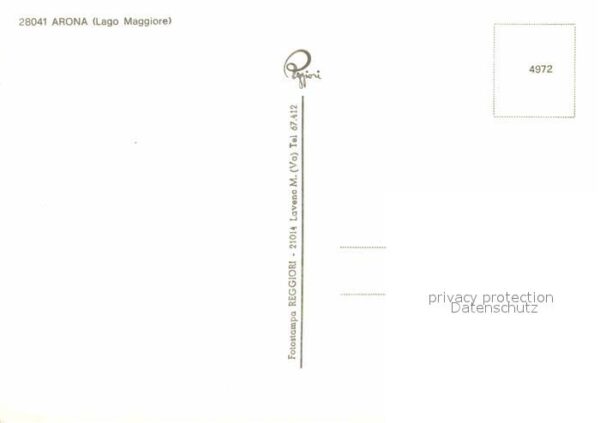 Arona Lago Maggiore Felsen Küstenstrasse – Bild 2