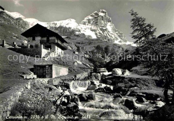 Cervinia Aosta e il Monte Cervino