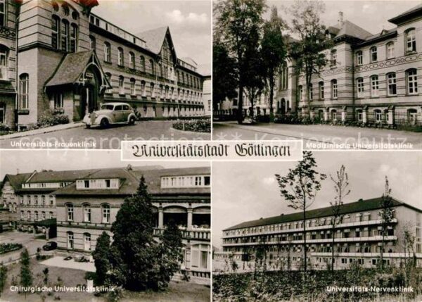 Goettingen Niedersachsen Universitätskliniken