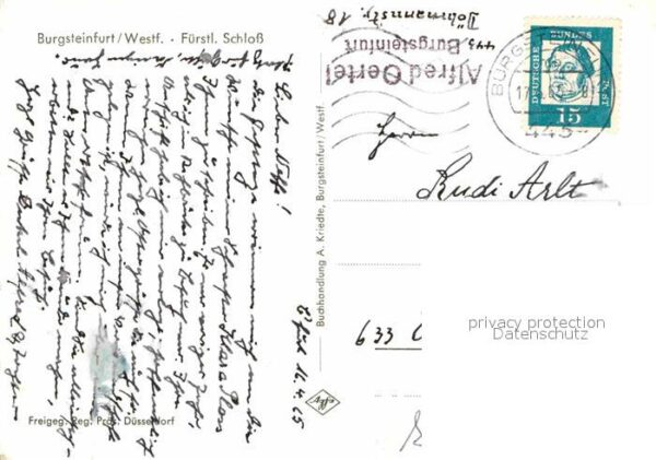 Burgsteinfurt Fürstliches Schloss Fliegeraufnahme – Bild 2