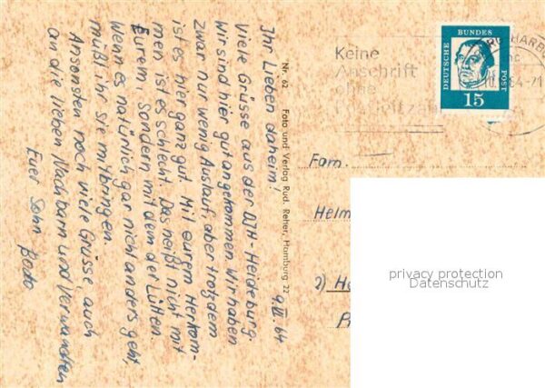 Hausbruch Neugraben Fischbek Paul Roth Stein Scha – Bild 2